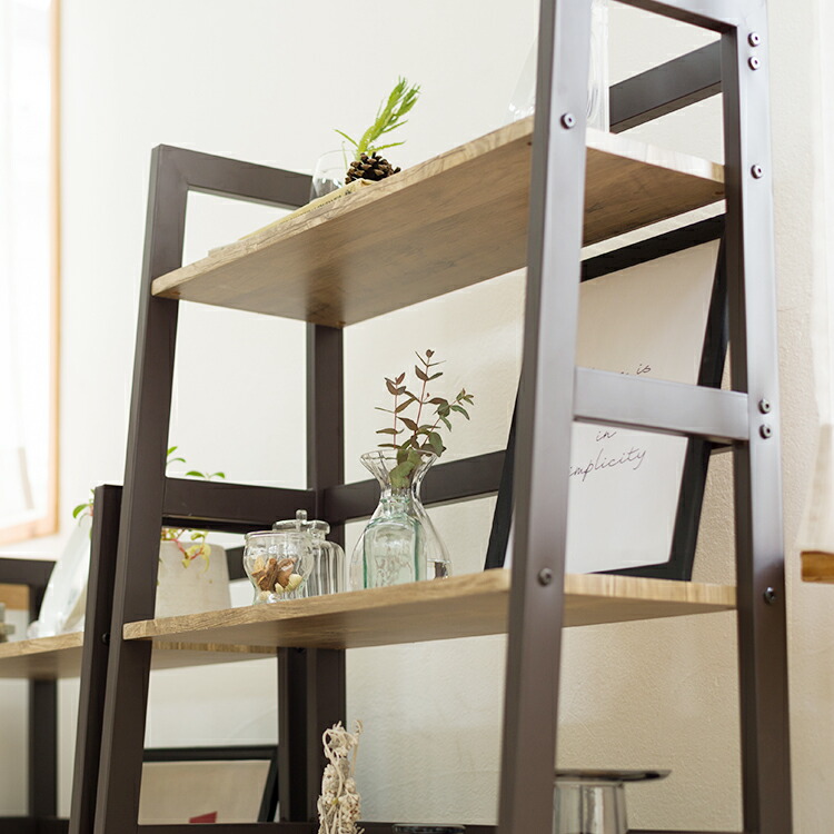 楽天市場】＼10%OFF！3/4 20時〜／木製棚 木製ラック 4段 幅60 ラック