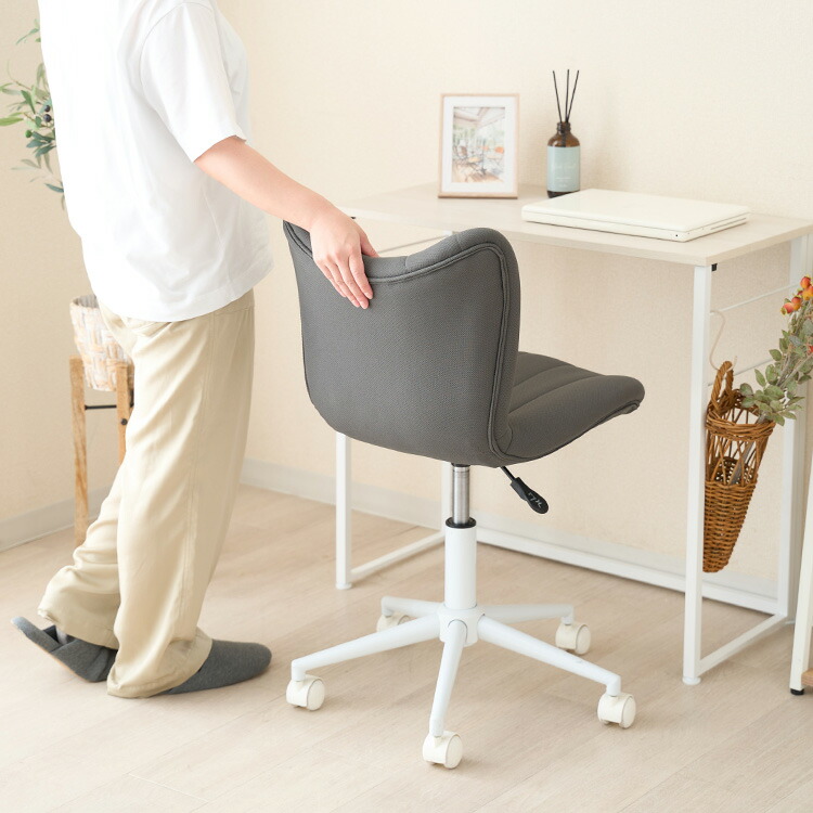 楽天市場】デスクチェア コンパクト おしゃれ 小さい パソコンチェア