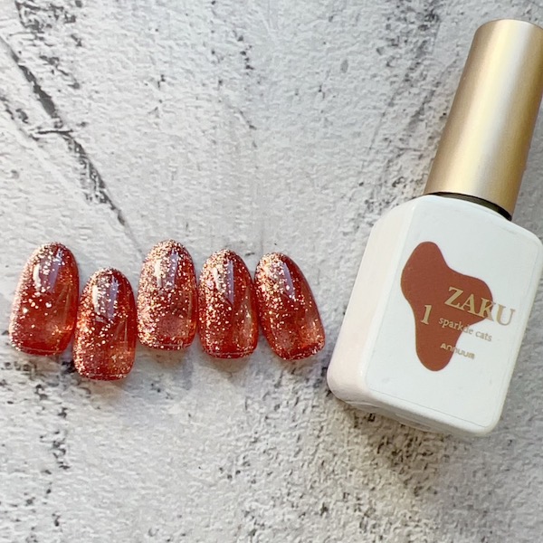 楽天市場】[ZAKU (sparkle cat`s ）8ml ] マグネットジェル ジェル