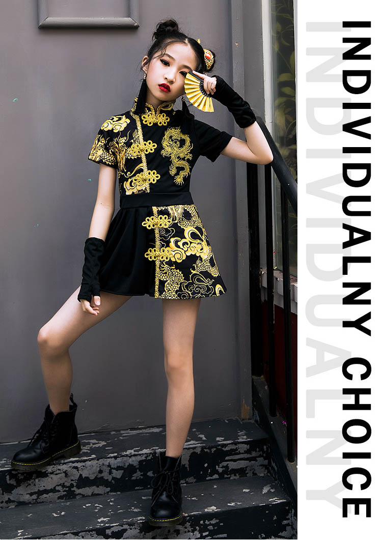 楽天市場】中国風 ダンス キッズダンス衣装 ワンピース キッズダンス