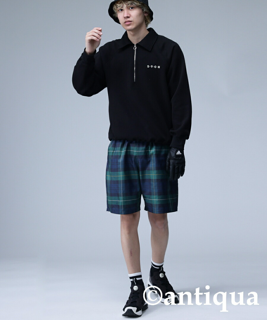 楽天市場】再入荷予定有!ANTIQUA GOLF×STCH ハーフパンツ メンズ 送料