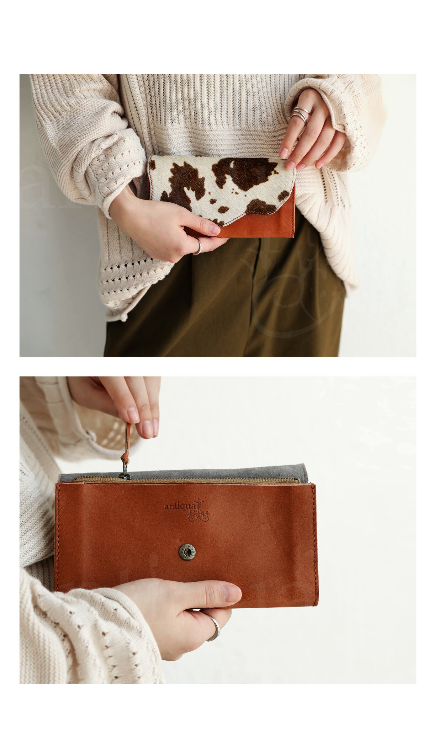 楽天市場】再入荷予定有!数量限定販売。ハラコ本革財布 財布 本革 日本