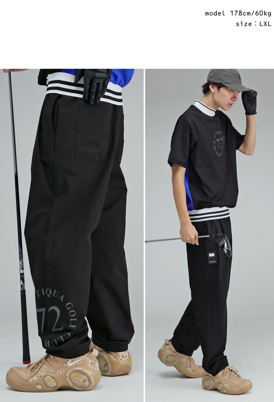 楽天市場】ANTIQUA GOLF×STCH パンツ メンズ 送料無料・再入荷 (80