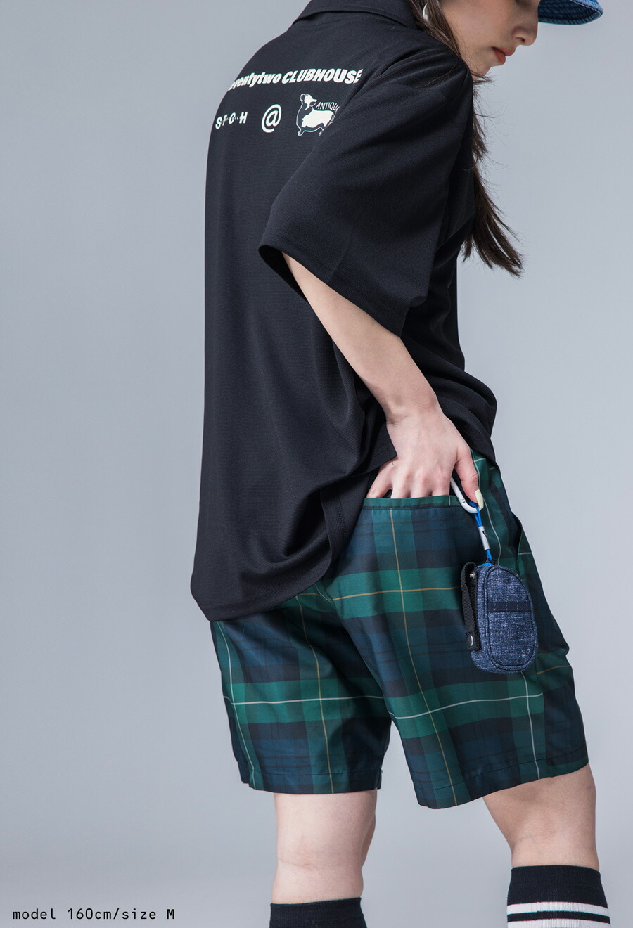 楽天市場】再入荷予定有!ANTIQUA GOLF×STCH ハーフパンツ レディース