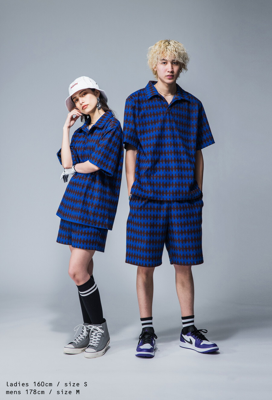 楽天市場】ANTIQUA GOLF×STCH 幾何学柄 開襟トップス レディース 送料