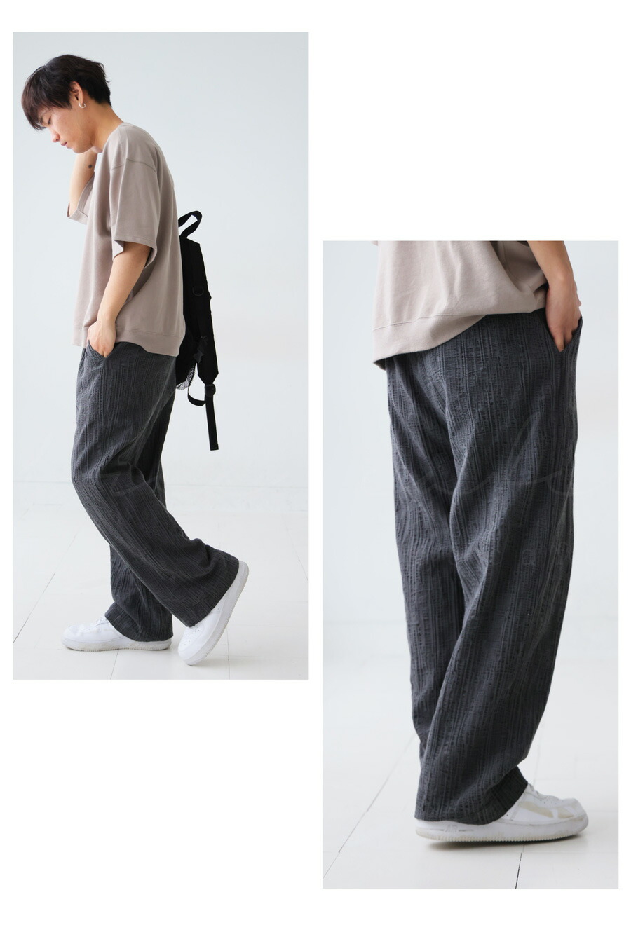 楽天市場】綿麻パンツ パンツ メンズ ボトムス ロング 送料無料・再