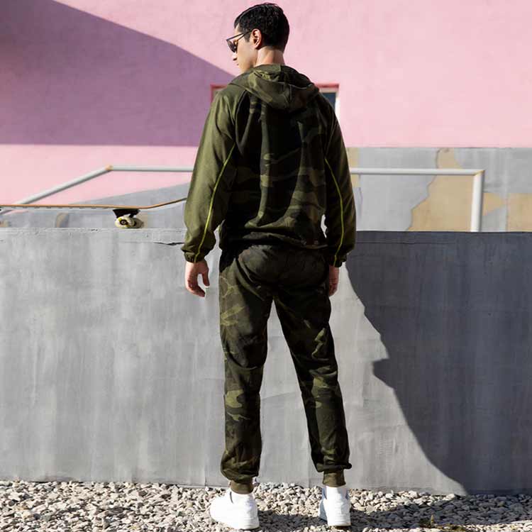 楽天市場】 迷彩柄 メンズ セットアップ 長袖 上下 大きいサイズ