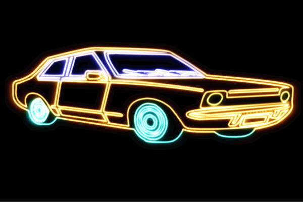 楽天市場】ネオン 車72 くるま クルマ カー CAR 自動車 ディーラー 旧