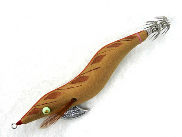 楽天市場】林釣漁具製作所 餌木猿 3.5号 スーパーシャロー 枯茶 赤