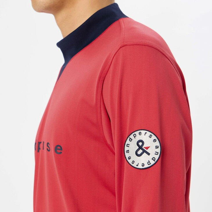 楽天市場】送料無料 アンパスィ 長袖 モックネックシャツ メンズ