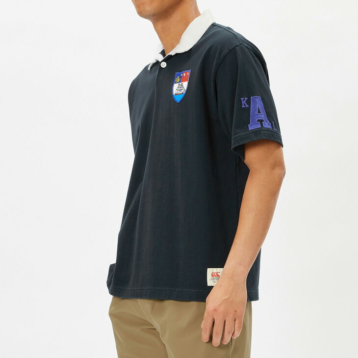 楽天市場】送料無料 カンタベリー ラガーシャツ 半袖 メンズ ユニ