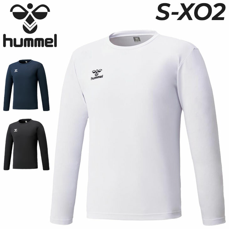 楽天市場】ヒュンメル 長袖 Tシャツ メンズ hummel ワンポイント 吸汗