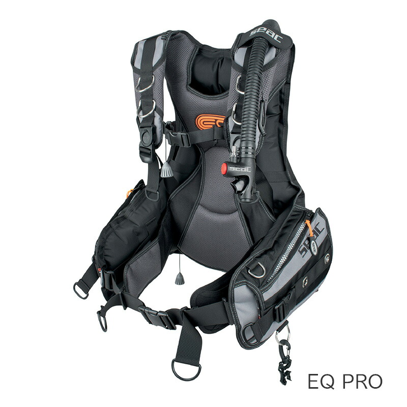 楽天市場】BCD SEAC シアック スキューバダイビング 重器材 EQ PRO BCD