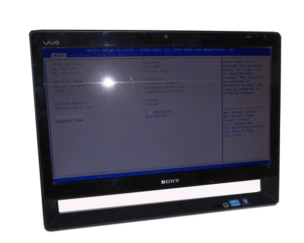 楽天市場】OSなし 中古パソコン 液晶一体型 SONY VAIO PCG-11413N Core