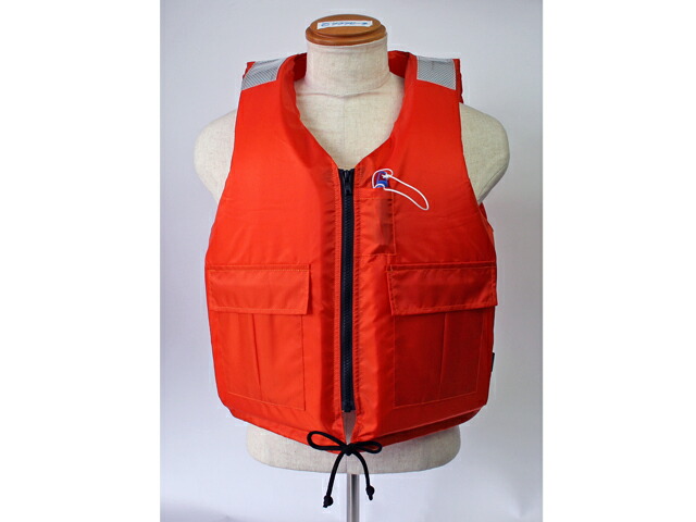 楽天市場】ライフジャケット 作業用救命衣 背抜き型 小型船舶用救命