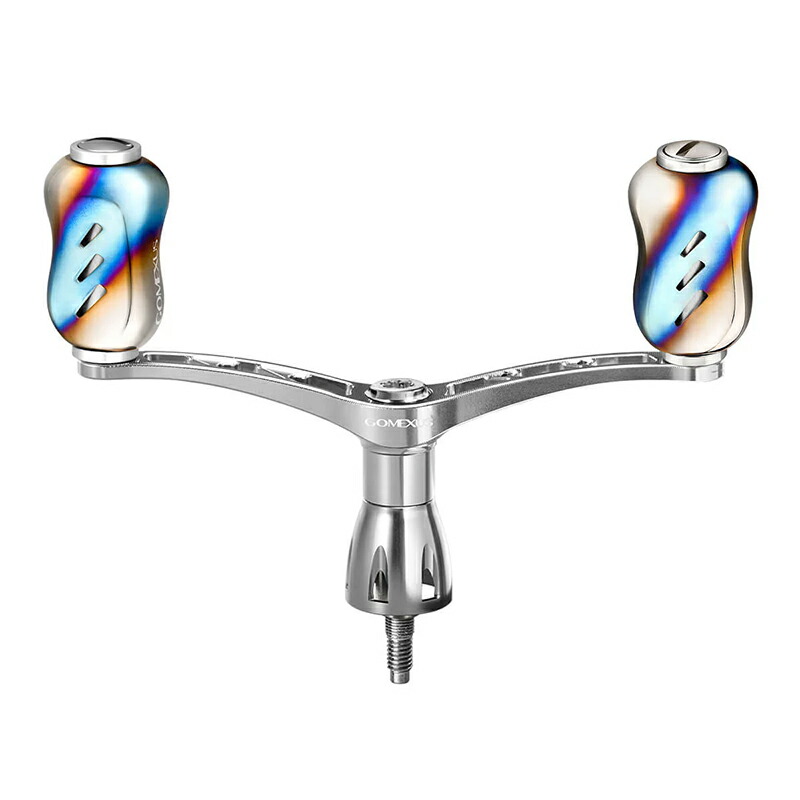 楽天市場】ゴメクサス 超々ジュラルミン製ハンドル チタンノブ付き