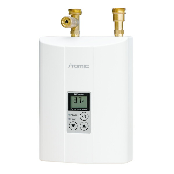 楽天市場】EIX-125C0 イトミック 小型電気温水器 壁掛型瞬間湯沸器 EIX