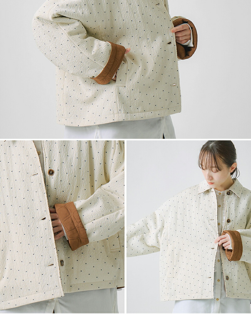 楽天市場】セール【50%OFF】whyto ホワイト ドット リバーシブル