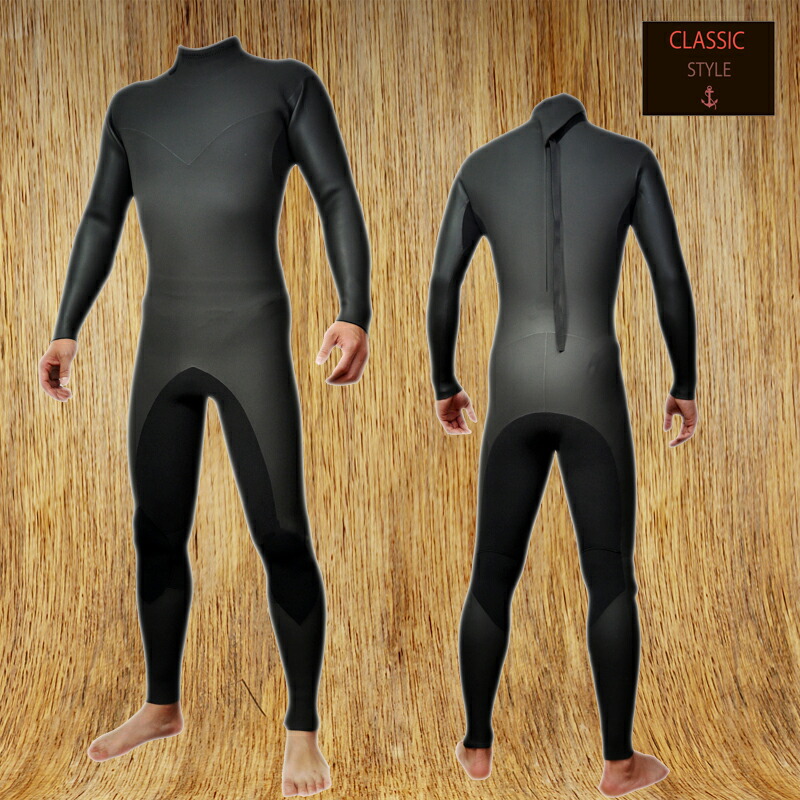 楽天市場】国内縫製 伸縮素材 BLACK CLASSIC 5x3mm セミドライ SEMIDRY