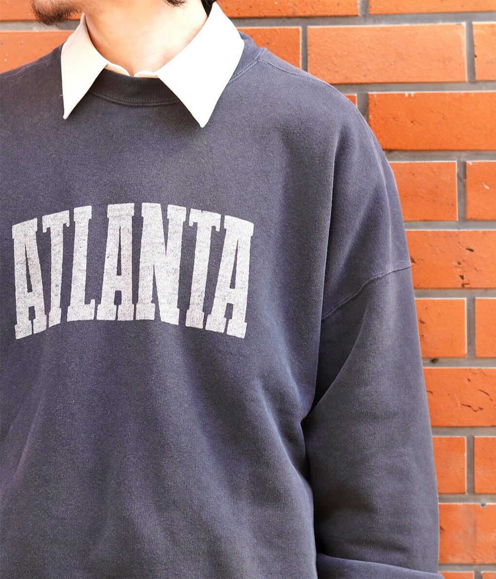 楽天市場】[送料無料]REMI RELIEF : 別注 加工裏毛クルー(ATLANTA