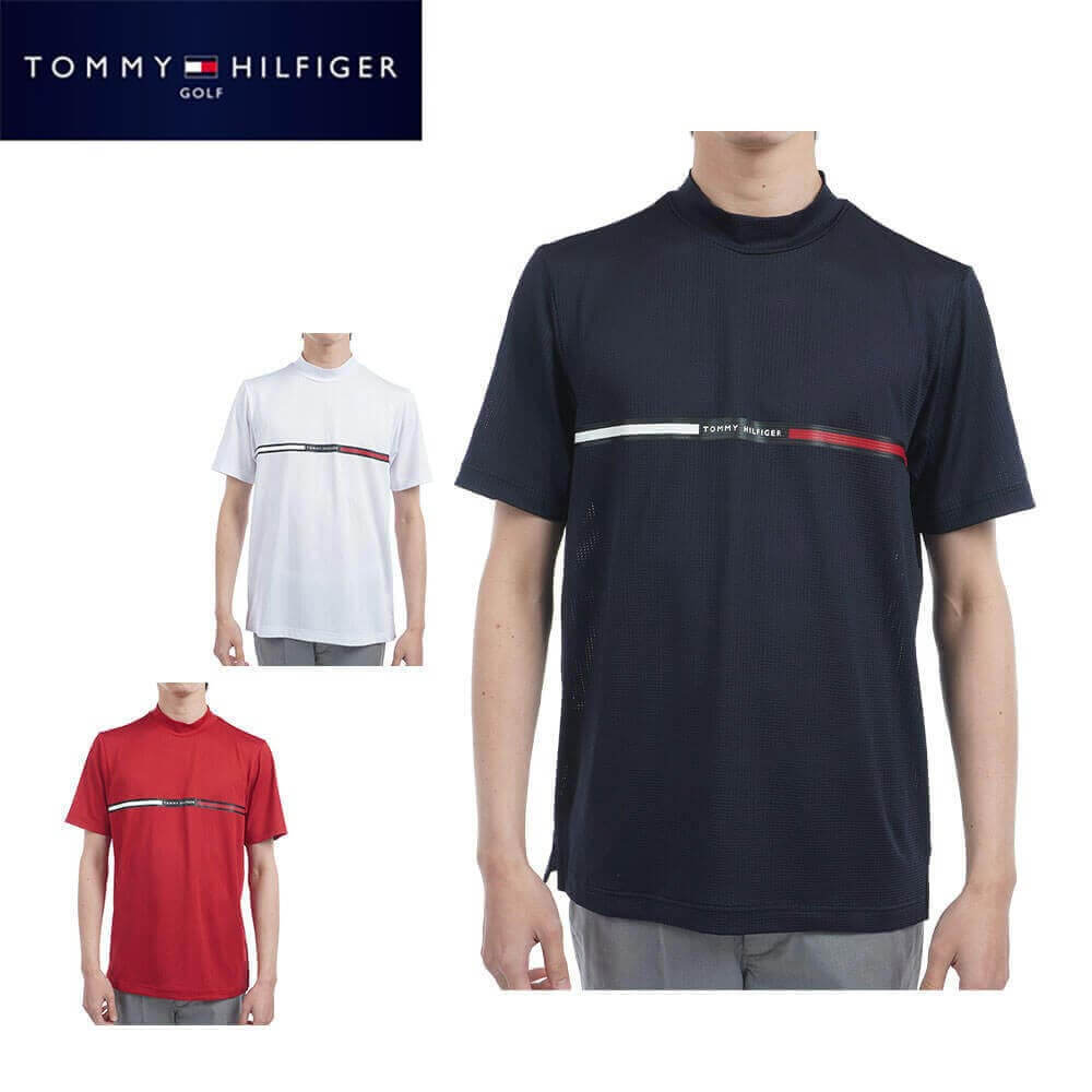 楽天市場】ゴルフ モック ネック メンズ（カラーレッド）（スポーツ