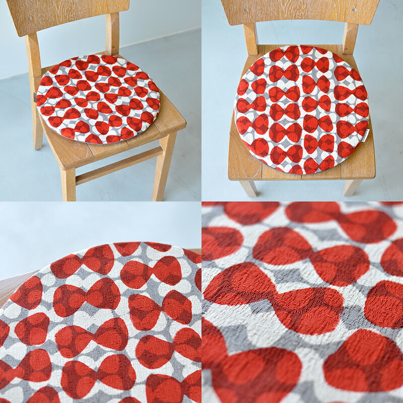 楽天市場】よつめ染布舎 椅子敷 クッション入り 綿100% 座布団 花 花柄