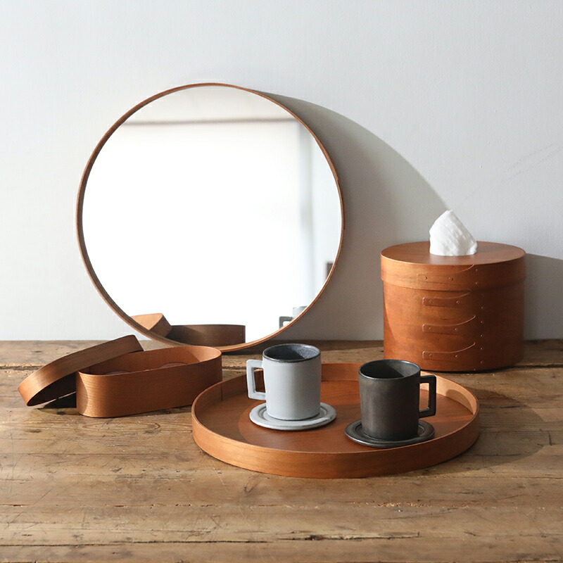 楽天市場】AXCIS シェーカーラウンドミラー320 鏡 お手洗い 玄関