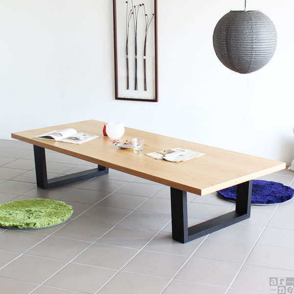 楽天市場】ローテーブル 大きめ センターテーブル 北欧 ウォールナット