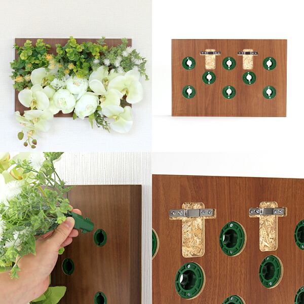 楽天市場】造花 観葉植物 フェイク フェイクグリーン 壁掛け 光触媒