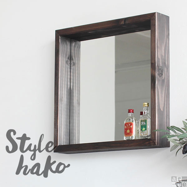 楽天市場】壁掛け ミラー アンティーク 洗面台 ディスプレイラック