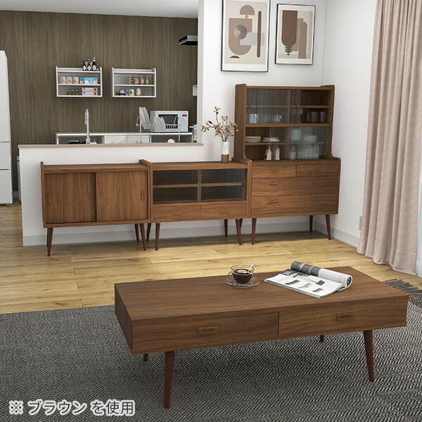 楽天市場】ローテーブル 収納付き センターテーブル 引き出し