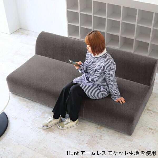 楽天市場】3人掛けソファ ローソファ 黒 ローソファー 3人掛け 奥行き