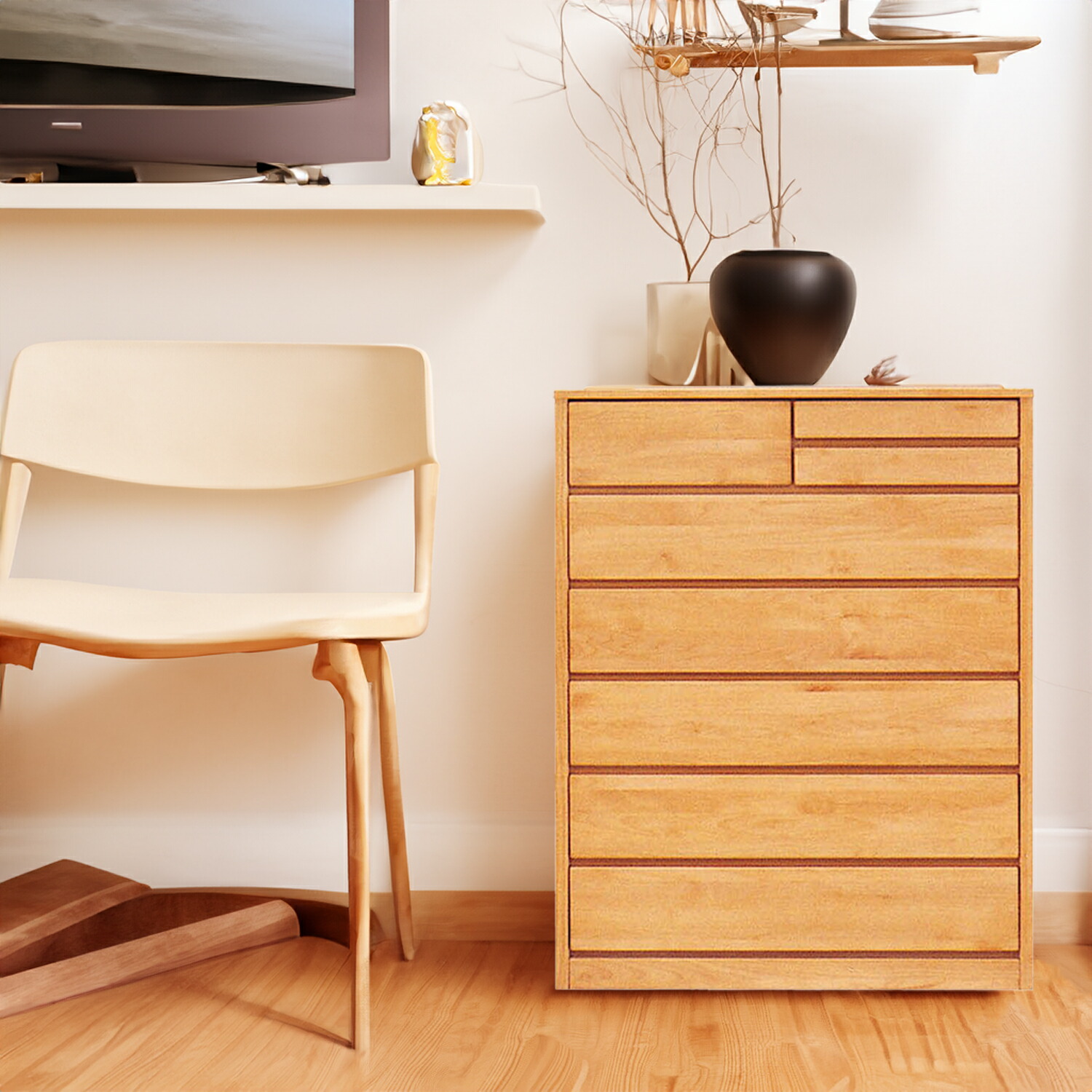 楽天市場】【日本製/完成品】 リビング 収納 引出し タンス たんす