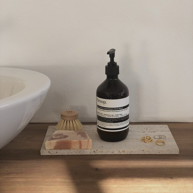 楽天市場】イタリア産 天然大理石 トラバーチン ストーン プレート