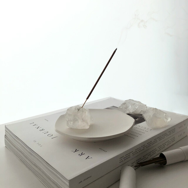 楽天市場】天然石 ストーン インセンスホルダー お香立て【ART OF