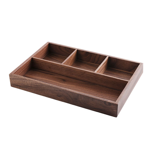 楽天市場】casser アメニティボックス ウッド マルチ収納トレイ 【ART