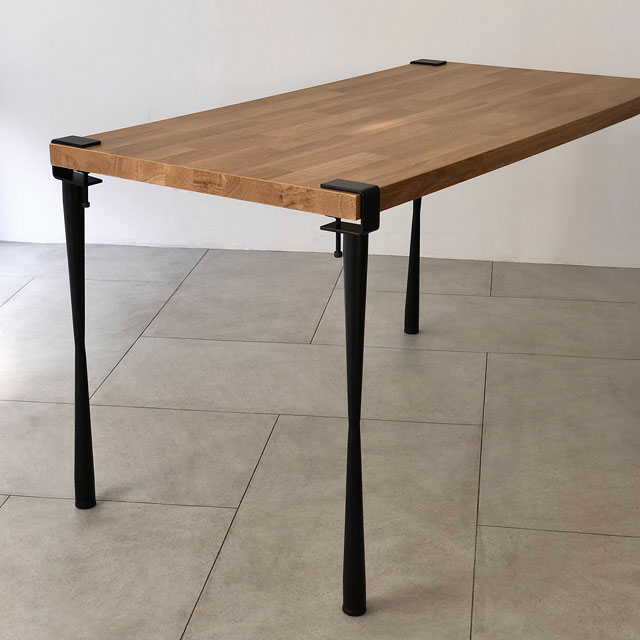 楽天市場】Constriction 4本set クランプ アイアンレッグ テーブル脚