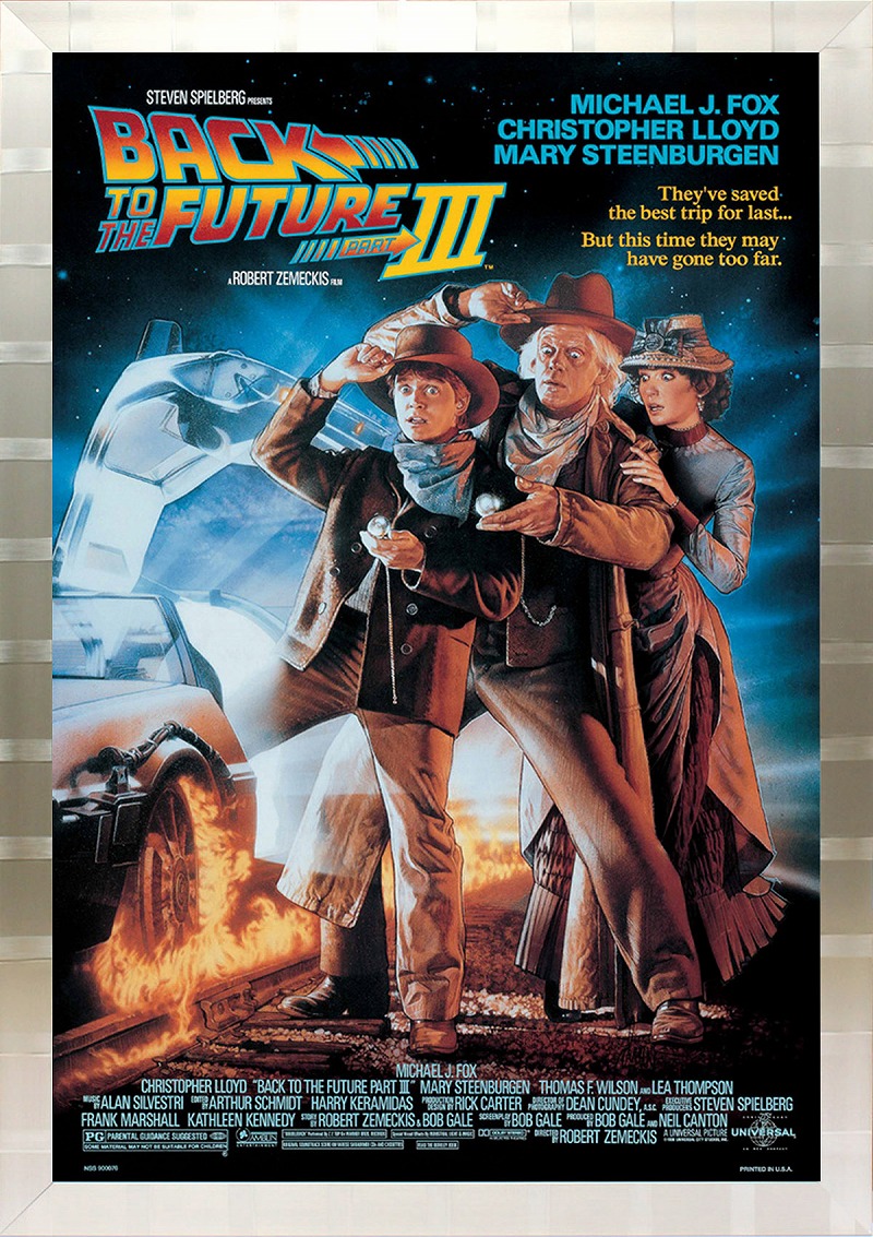 楽天市場】インテリアアート「バック トゥ ザ フューチャー3」映画