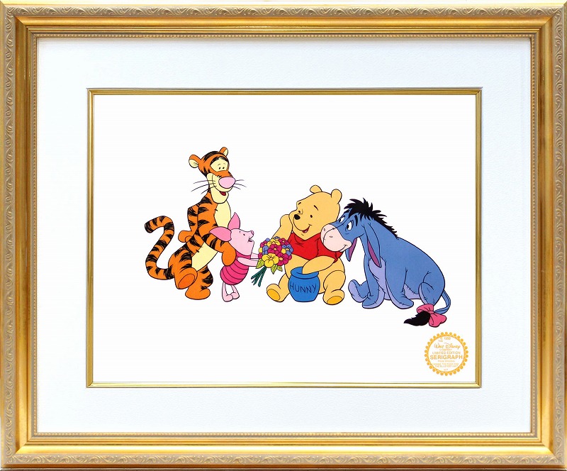 楽天市場】【レビュー特典付き】ディズニー セル画「クマのプーさん