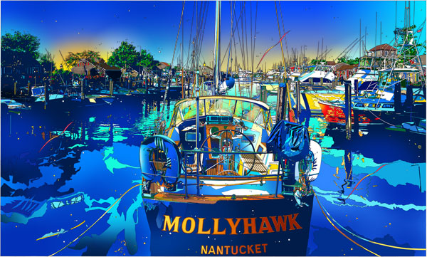 楽天市場】「陽が昇り、そして陽が沈むまで 2」□鈴木英人-版画（額装