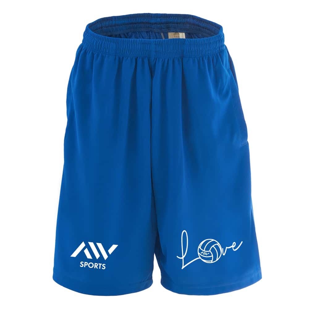 東亜大学 バレーボールパンツ 青 XO 9 東亜大学 バレーボールパンツ 青