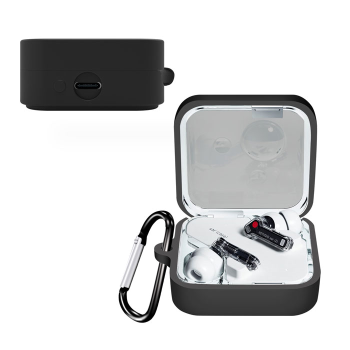 楽天市場】Nothing Ear(2) シリコンケース カラビナ付き ケース