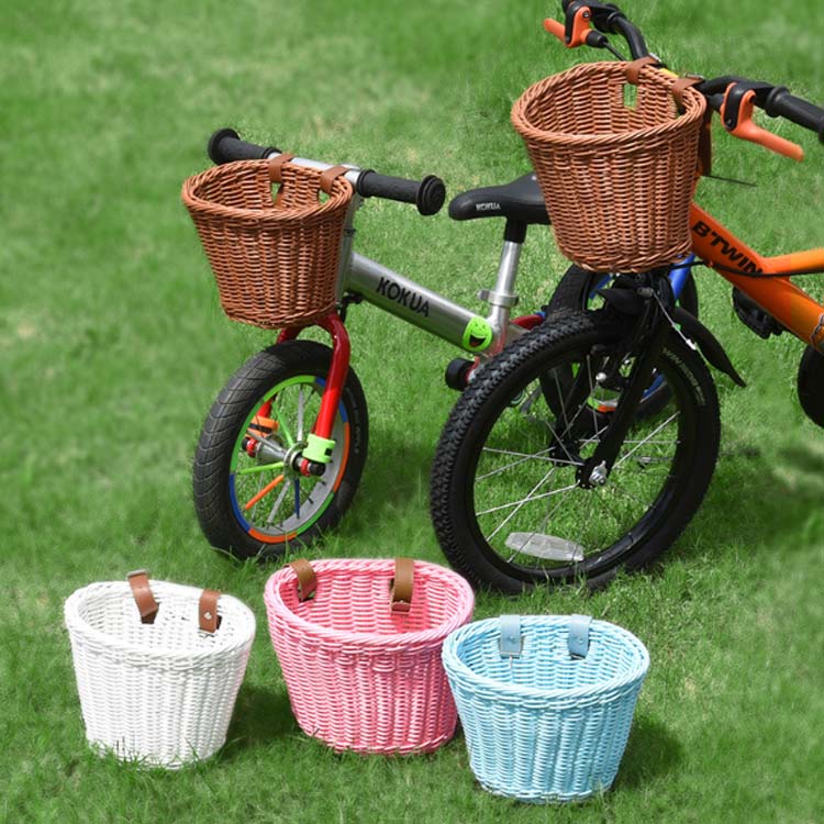 楽天市場】 バランスバイク 前かご ラタンバスケット 前掛けカゴ