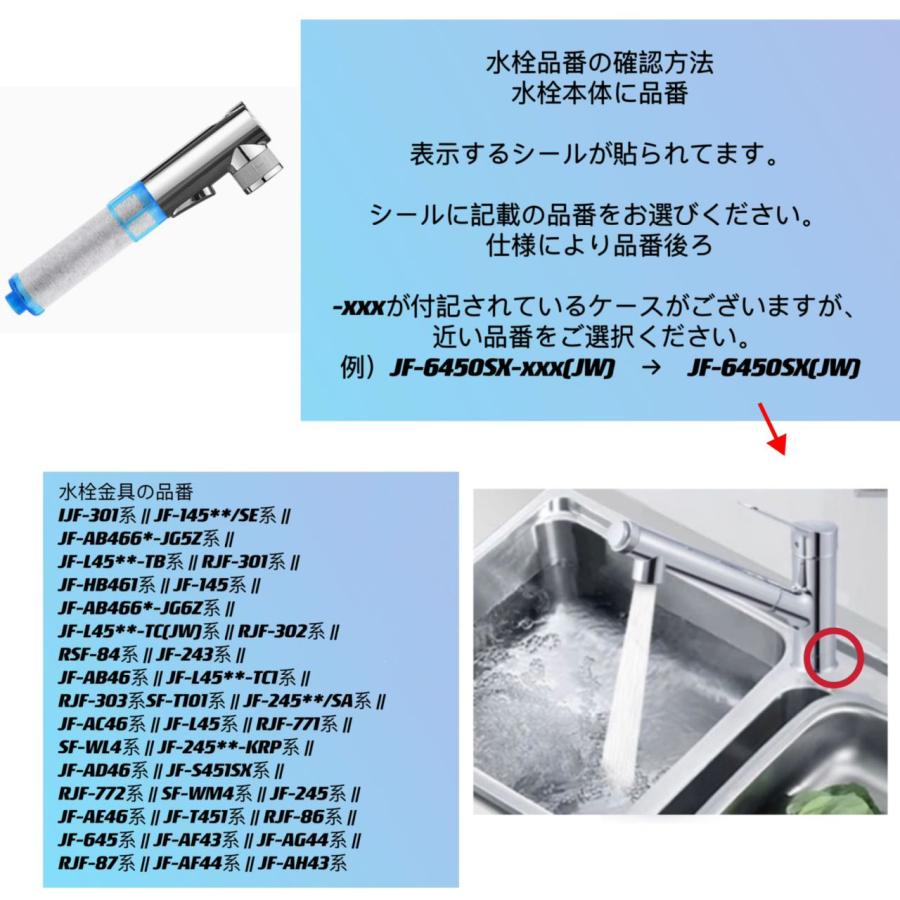 楽天市場】JF-21 交換用浄水カートリッジ カートリッジ JF-21-T 浄水器