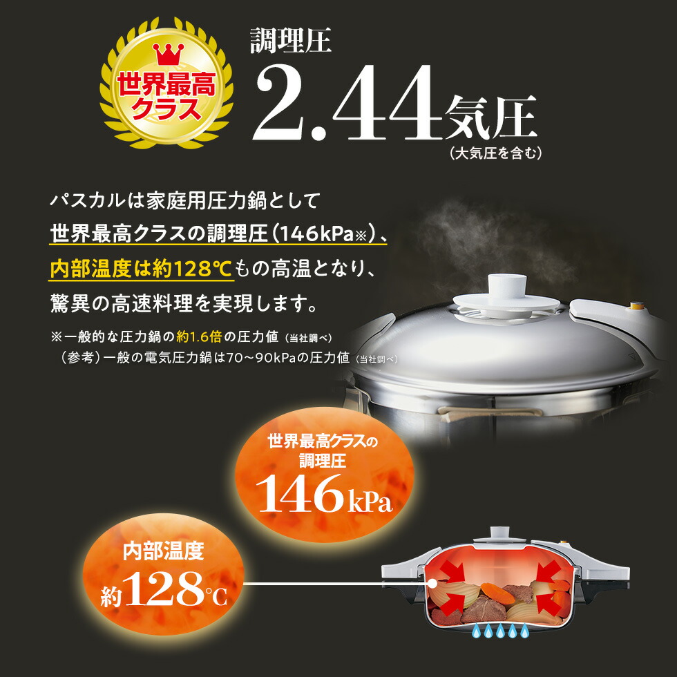 楽天市場】＼クーポン利用で(税抜)24,400円／ 圧力鍋 高圧力鍋 ゼロ