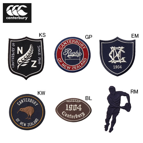 楽天市場】カンタベリー CANTERBURY カンタベリー ワッペン ラグビー