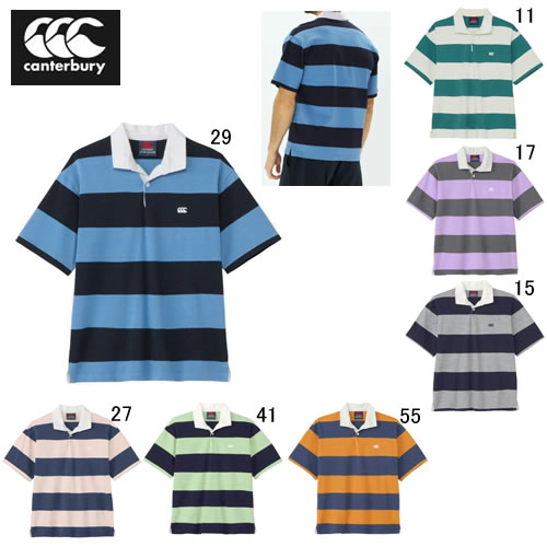 楽天市場】カンタベリー ラガーシャツ 半袖 襟付 メンズ canterbury 4