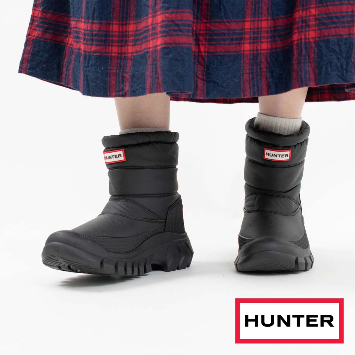 楽天市場】【ポイント10倍】HUNTER ハンター INTREPID SHORT SNOW BOOT