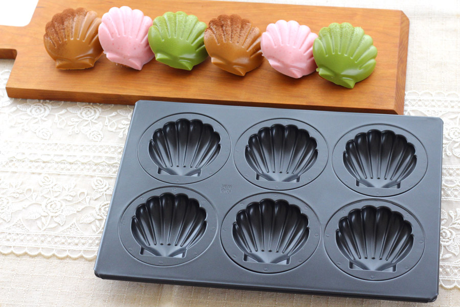 楽天市場】マドレーヌ型 貝 浅井商店オリジナル BKシリコン加工 シェル