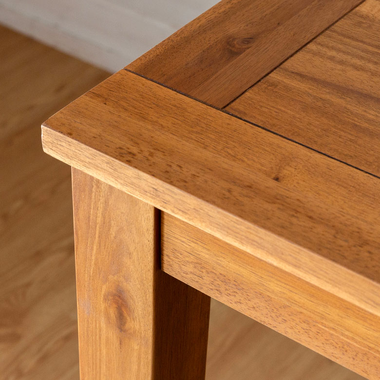 楽天市場】ダイニングテーブル 木製 120×80 長方形 4人掛け テーブル